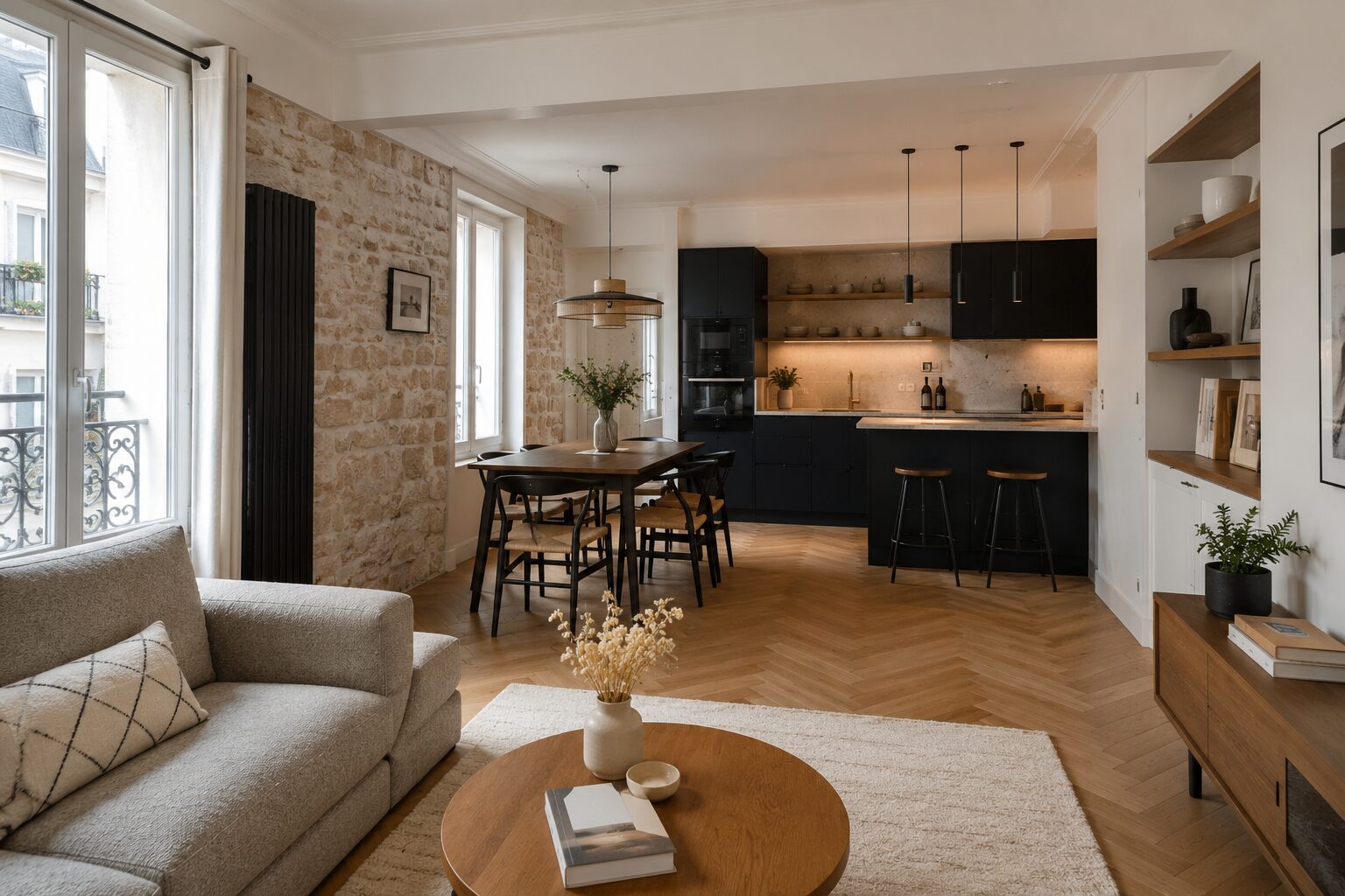 Architecture Paris 11e arrondissement – Rénovation immeuble | Intégrale Design