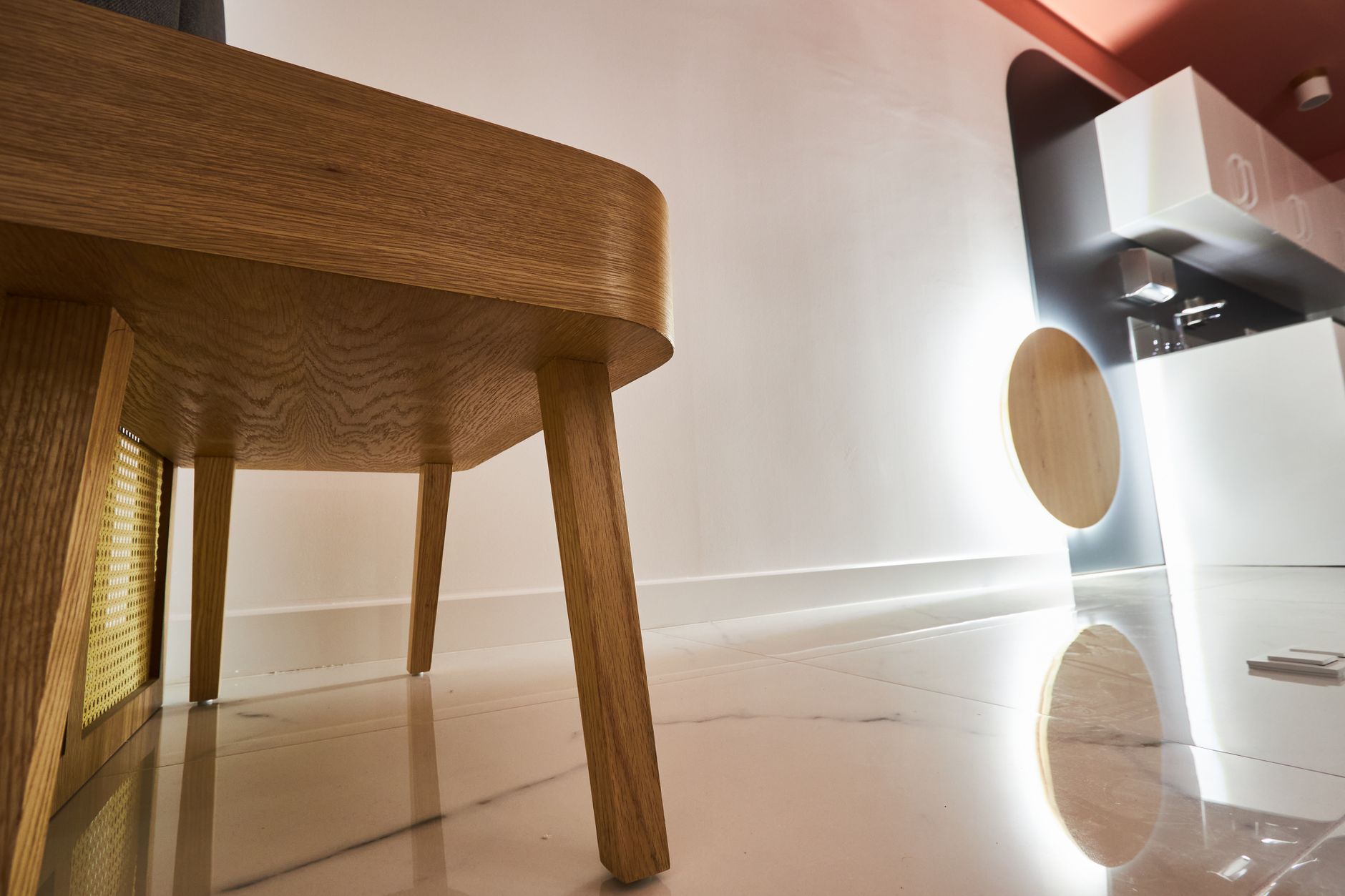 Design intérieur Paris 9e – Détail de mobilier sur mesure | Intégrale Design